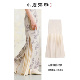 小鹿弥雅旗袍搭档 防走光网纱飘逸叠穿轻薄打底半身鱼尾衬裙