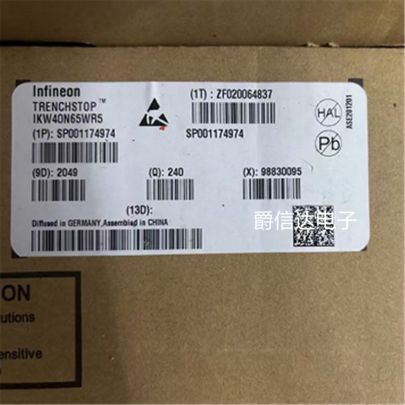 K40EWR5 IKW40N65WR5 电焊机常用IGBT功率管 40A650V TO-247 进口 - 实物图