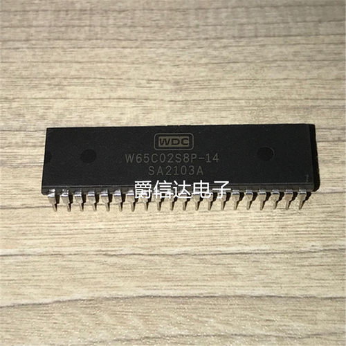 全新 W65C02S8P-14 直插DIP-40 微控制器芯片 现货供应