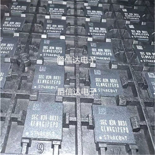 KLM4G1FEPD-B031 EMMC 4G 5.0版本 BGA153球 全新字库 可直拍