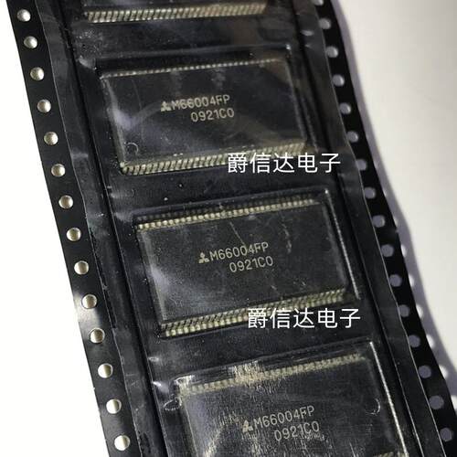 全新原装 贴片 M66004FP 16位数字的5x7段VFD控制器芯片 现货