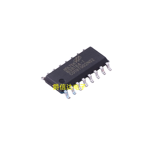 全新原装贴片 BS816A-1 NSOP-16 6键电容触摸按键芯片IC 现货供应