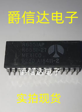 R6551AP R6551-27 DIP28 微处理器芯片 原装 现货供应