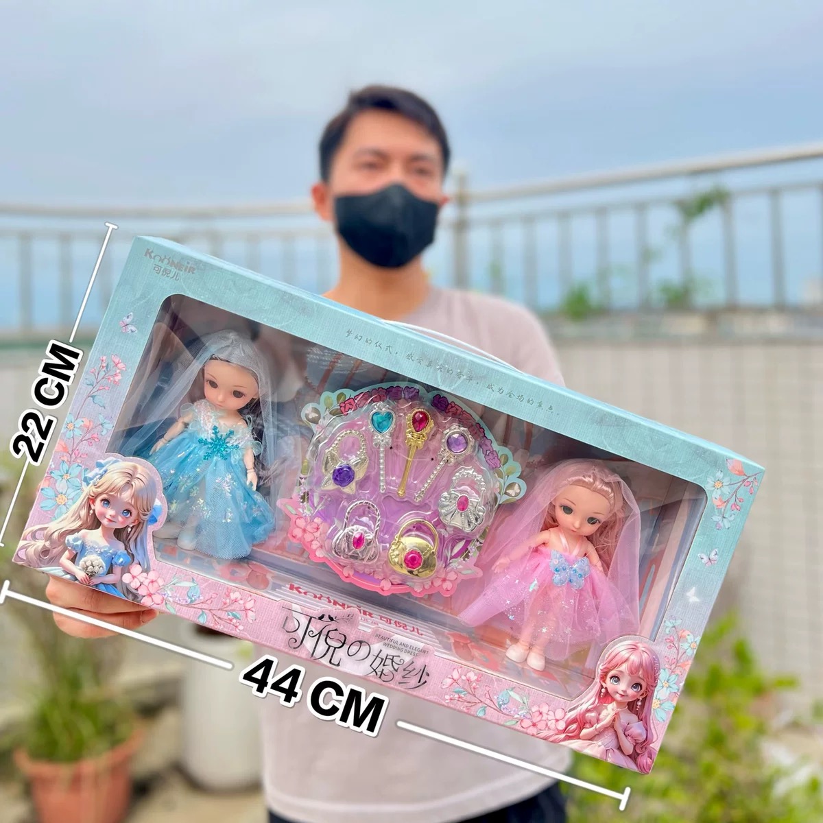 儿童洋娃娃仿真公主娃娃女孩玩具儿童玩具礼品套装组合玩具过家家