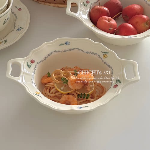 郁金香碎花系列陶瓷餐具