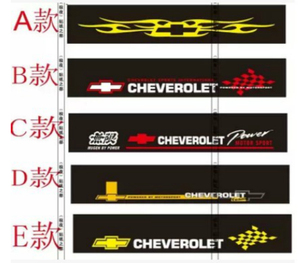 雪佛兰前档车贴 新赛欧 科鲁兹前后挡风贴纸改装挡风玻璃反光贴纸