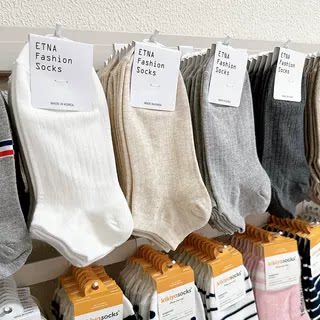 代购韩国女袜东大门ETNA春秋短袜