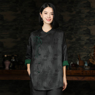 复古风宽松两面穿衬衣立体裁剪切割牛皮纸1:1服装图纸样代加工598