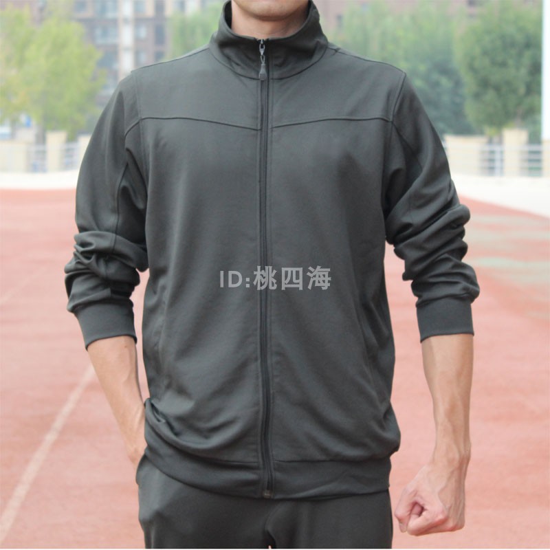 正品春秋长袖体能训练服套装男藏青色作训速干长裤军迷户外运动服