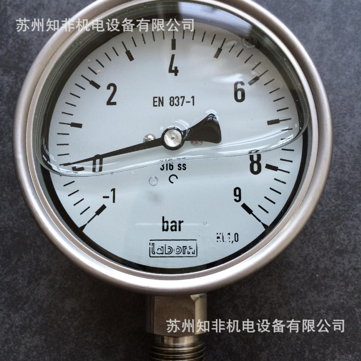 德国LABOM朗博BA4120BH5220压力表BE4320CK5220电接点压力表