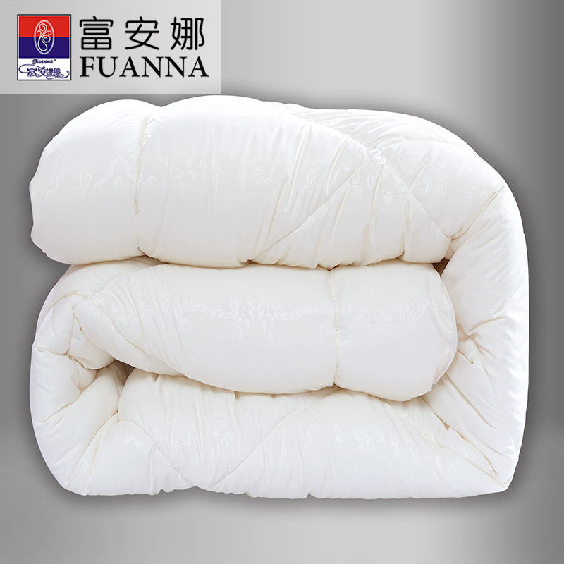 富安娜七孔棉被子加厚冬季被芯2.3x2.29春秋被子1.5x2.1米229x230