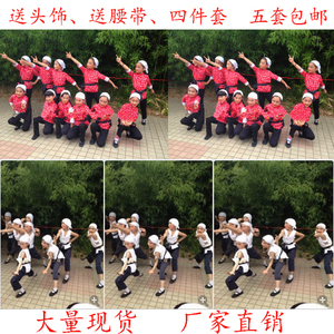 儿童武术表演出服装短袖少儿铁道游击队汉奸舞蹈表演服