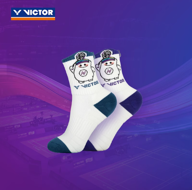 VICTOR胜利羽毛球袜男女运动袜子亚洲锦标赛纪念款SKBAC2504