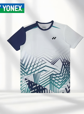 YONEX/尤尼克斯羽毛球服比赛训练文化衫yy速干透气短袖T恤-3078