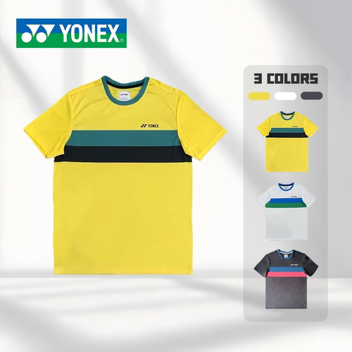 YONEX/尤尼克斯羽毛球服比赛训练文化衫yy速干透气短袖T恤-2897