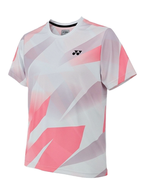 YONEX/尤尼克斯羽毛球服随机不规则花色文化衫yy速干短袖T恤-2895