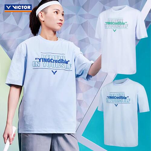 VICTOR/威克多胜利戴资颖羽毛球服运动休闲速干T恤短袖T-50006TTY