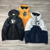 平替款 防风防水硬壳冲锋衣90白鸭绒户外雪地抗寒保暖连帽羽绒服