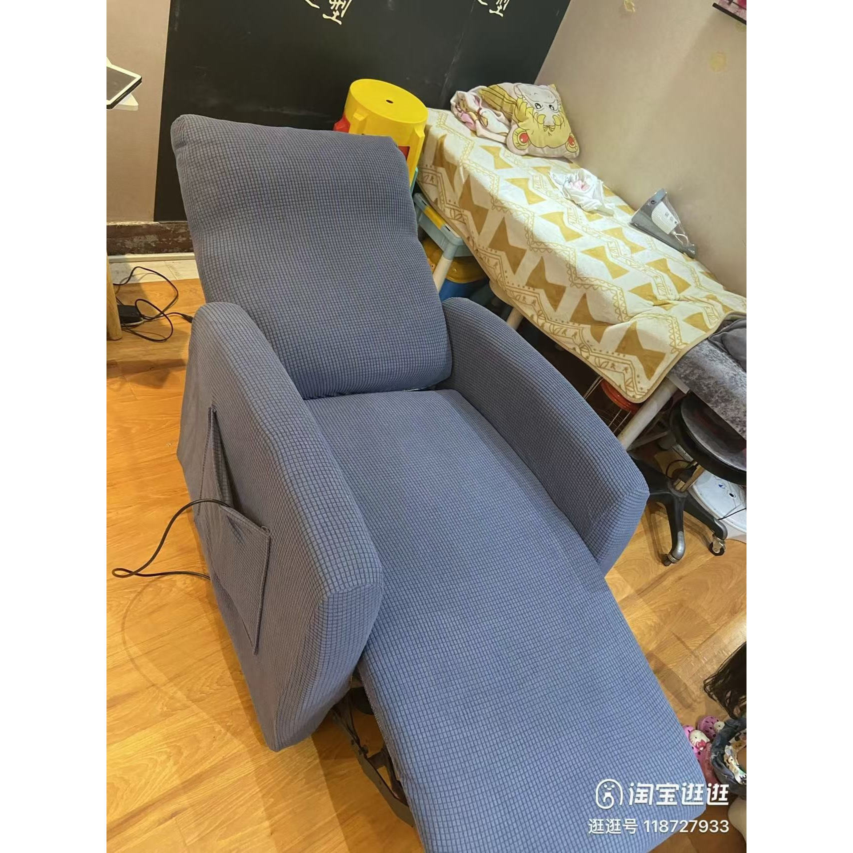 单人沙发套美容椅子套躺椅套子换洗套沙发布套订做