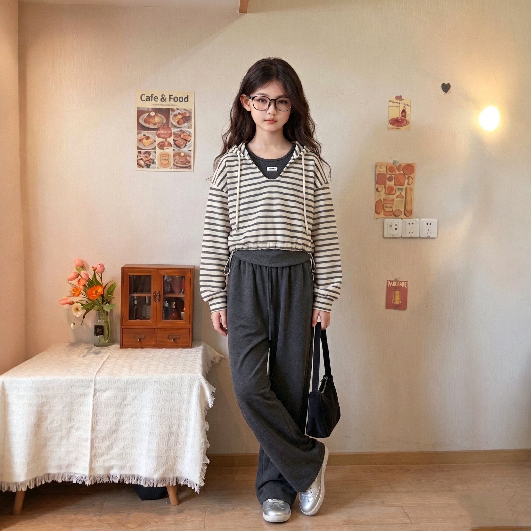 女童2026新款秋季高级感三件套