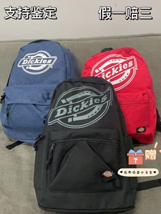 Dickies经典 印花大Logo潮流大容量书包背包双肩包男女同款 情侣款