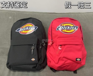 大Logo印花款 Dickies 百搭拉链开合 书包背包双肩包男女同款