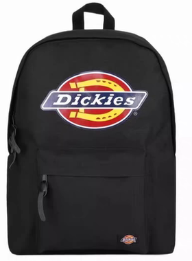 Dickies经典印花Logo潮流滑板印花图案涤纶书包双肩包男女同款