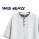 TRAVEL T恤 国潮复古vintage纯色百搭宽松短袖 ISSUANCE 坏事清零