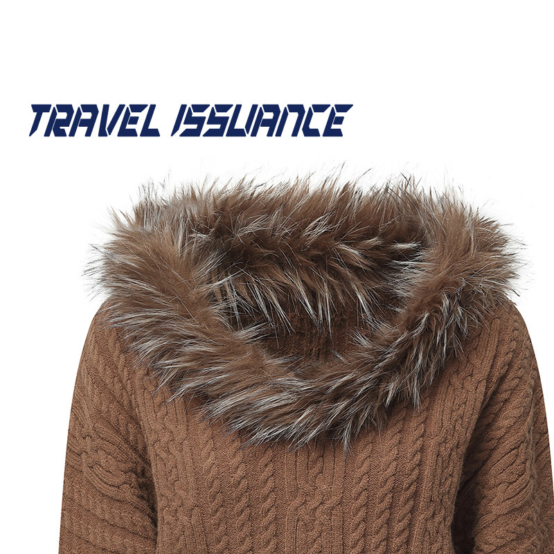 TRAVEL ISSUANCE 每日穿搭 韩系短款修身女毛衣复古毛领设计感潮