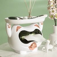 Мультяшные настольные бумажные салфетки, высококачественная коробка для хранения