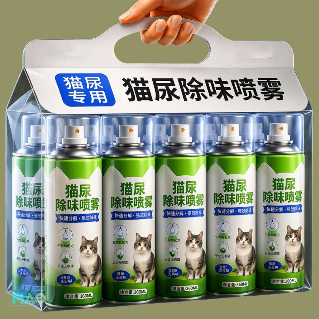 宠物除味剂猫砂除味剂猫咪猫尿狗狗除异味剂去尿味除味喷雾猫狗窝