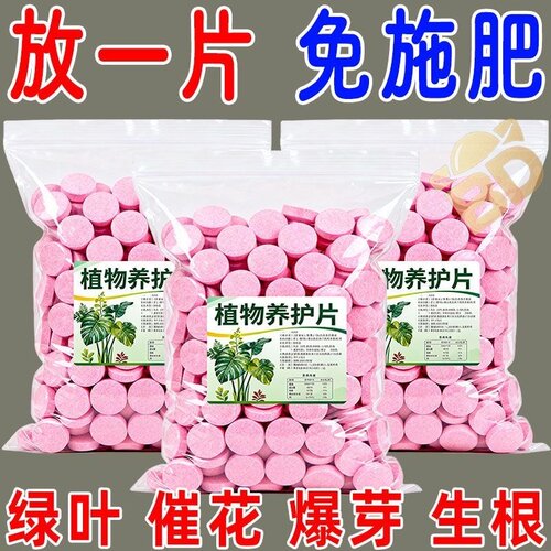 植物养护片缓释型肥料片氮磷钾绿植种花养花家用果蔬盆栽营养液