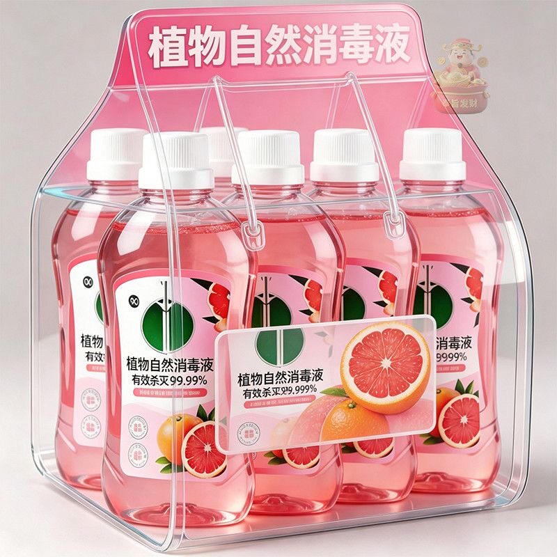 植物自然香氛消毒液1L婴儿专用家用杀菌内外衣物混洗除菌除螨留香