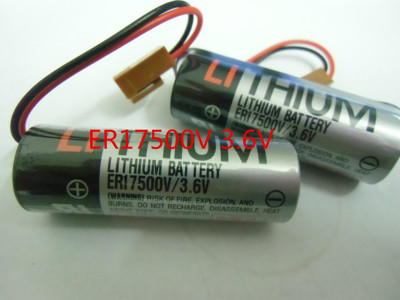 TOSHIBA LITHIUM BATTERY ER17500V/3.6V 东芝PLC工控锂电池
