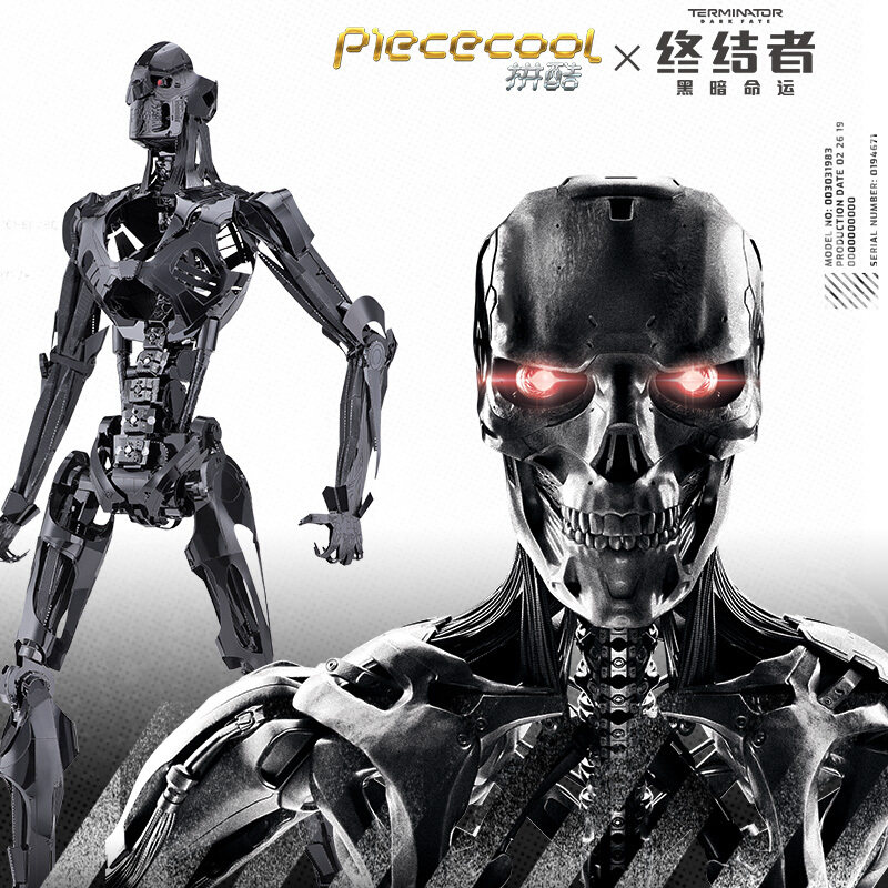 Cool Terminator REV9 skeleton 3d three-dimensional Metal Jigsaw puzzle Assemble Model Toys diy Highly Difficult Handworkin the Toy/Childs/Puzzle/Building block/Model , Beads/Jigsaw/Pair/Disassembly/Beat Toy , Jigsaw/Puzzle  category - from Buy2taobao.com to provide professional Taobao agent buy service