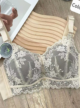 珠密琪6274加厚款A杯无钢圈文胸罩小胸显大上薄下厚舒适聚拢内衣