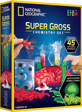 国家地理频道超恶心化学反应实验玩具套装Super Gross Chemistry