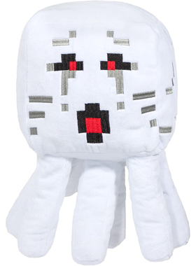我的世界创世神恶魂毛绒公仔玩具正版 Minecraft Fireball Ghast