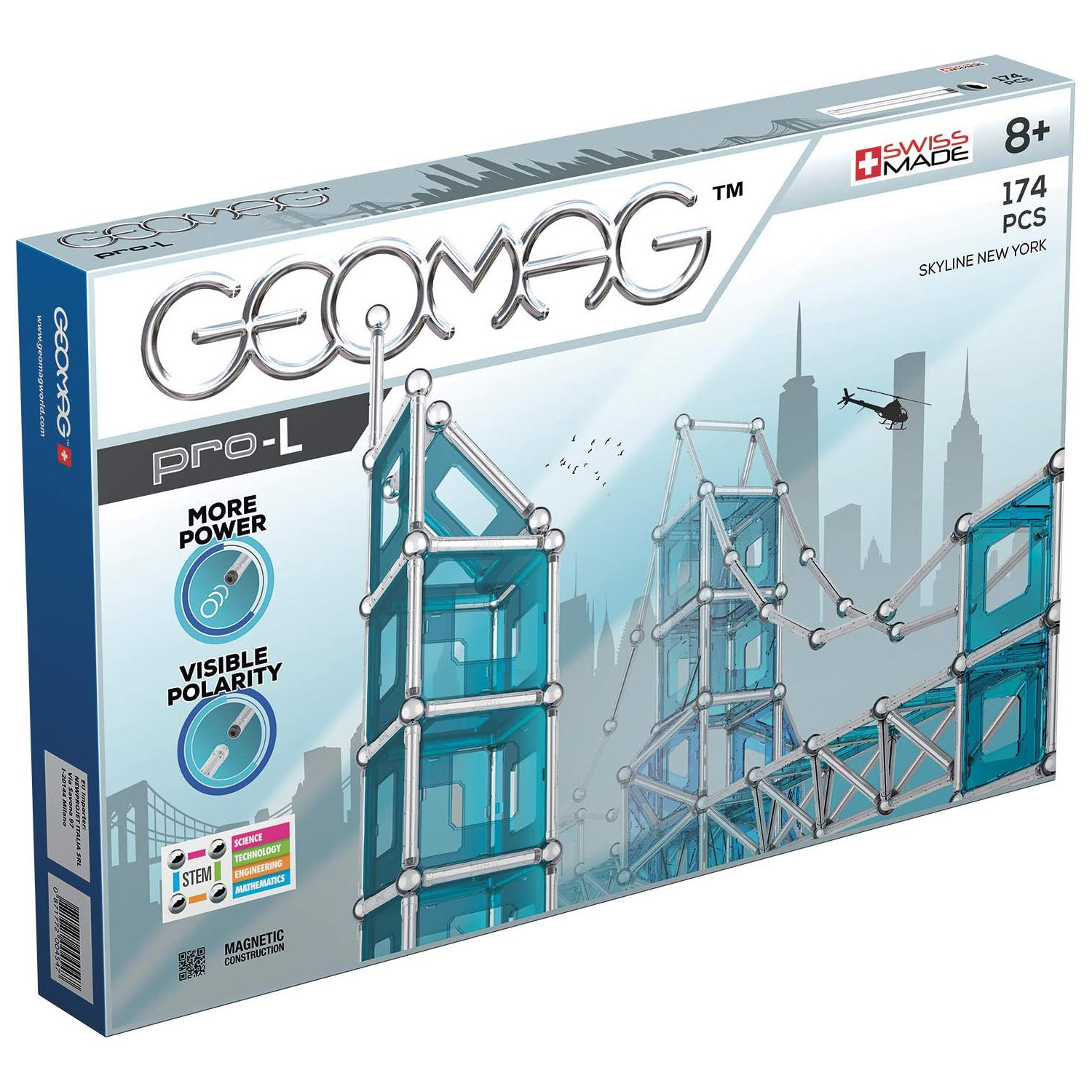 Geomag磁性建筑3D玩具欧洲正版