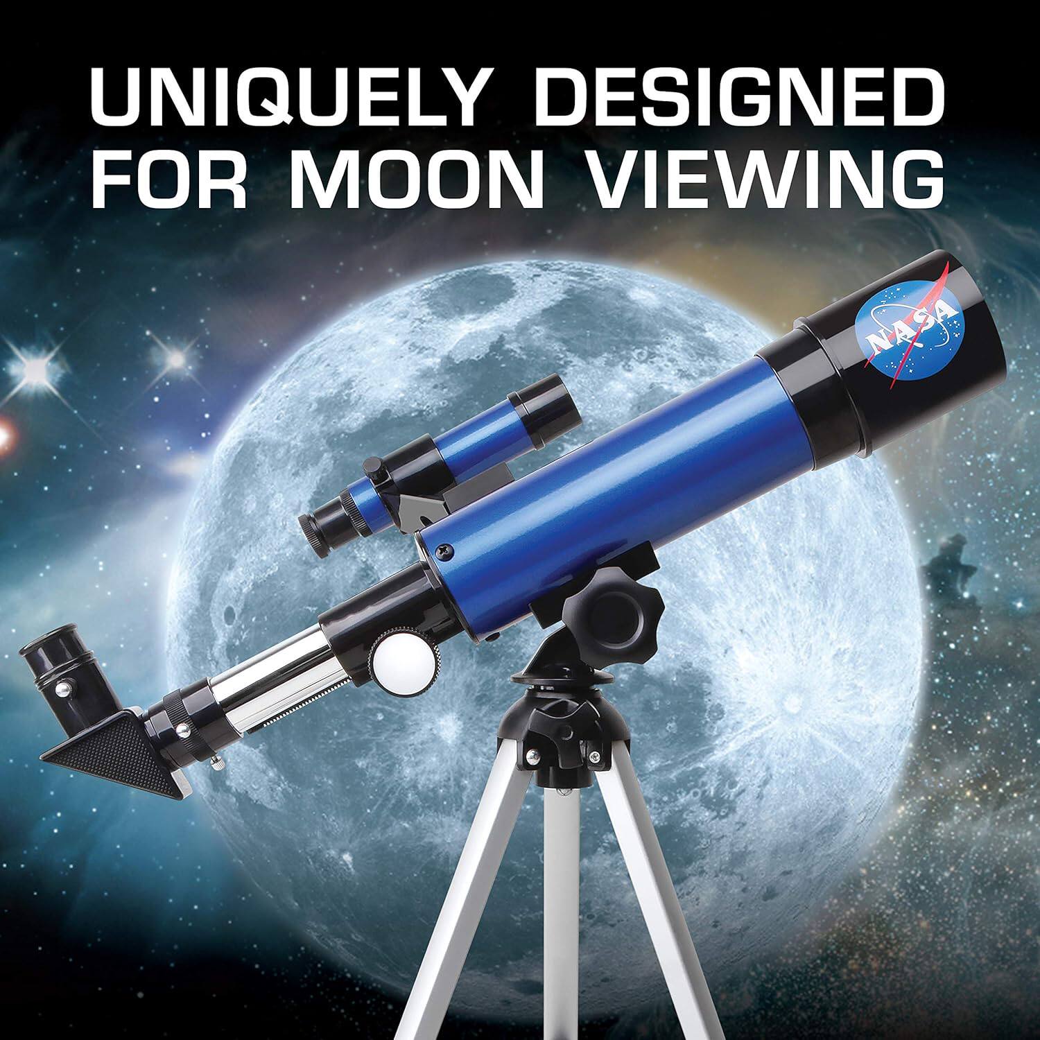 NASA儿童月球望远镜90倍放大观察太空天文学科学玩具正版 Lunar