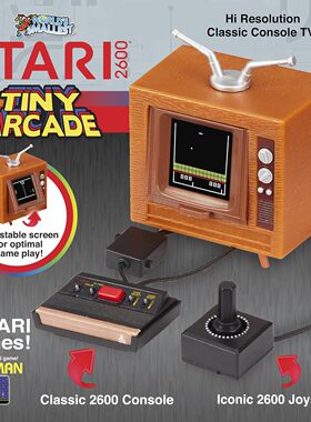 经典复古迷你雅达利游戏机电视10款游戏电子玩具正版Arcade Atari
