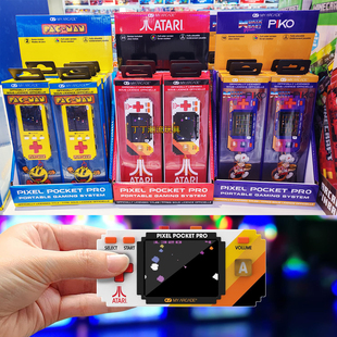 怀旧迷你便携街机口袋电子游戏机俄罗斯方块吃豆人玩具正版Arcade