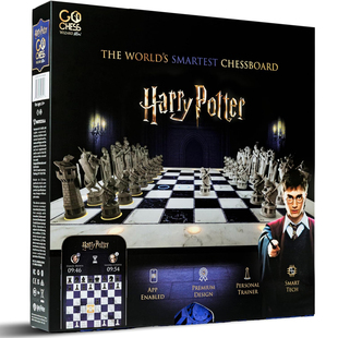 哈利波特魔法国际象棋智能灯光精致棋子收藏玩具正版 Potter Harry