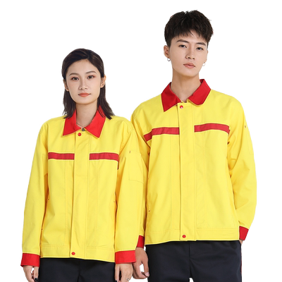 加油站防静电长袖工作服套装