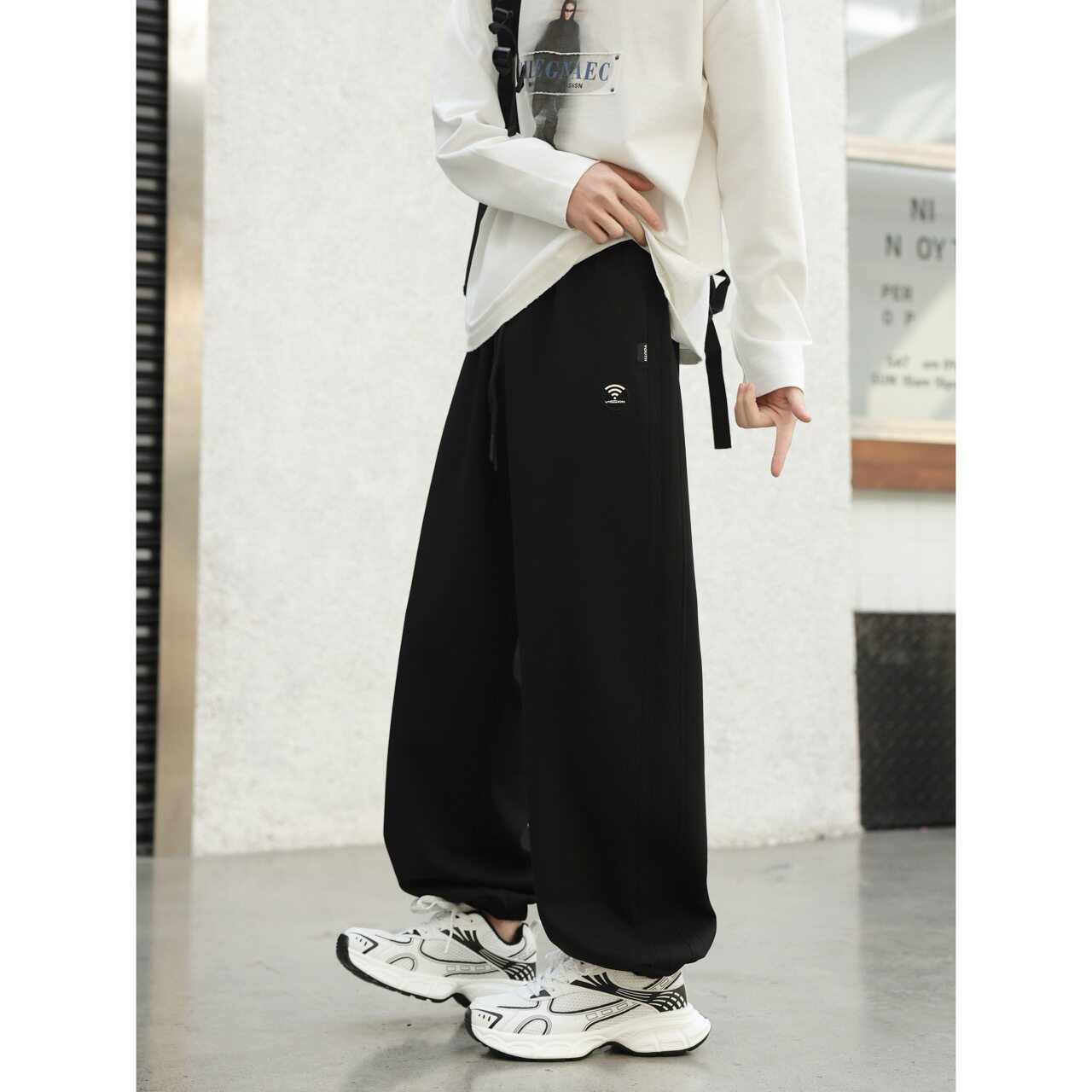 男大童运动裤春装潮2026新款初中生夏装休闲裤男孩春秋青少年裤子