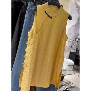 新中式国风年轻款复古改良唐装高级感2025年夏季超火新款上衣小衫