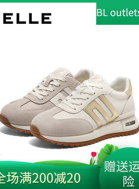 国内专柜正品2025春款百丽小金甘复古阿甘鞋厚底女单鞋D5P1 D5P2D