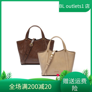 百丽包包女2025冬季 大容量轻便菜篮子单肩斜挎托特包X2071DX5 新款