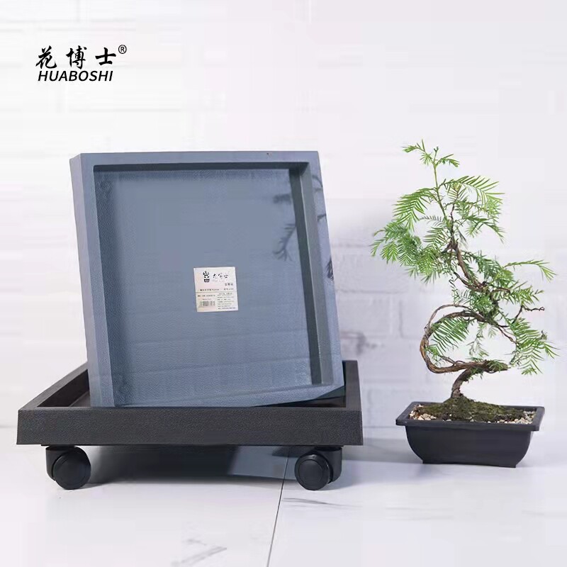 花博士移动花盆托盘底座万向轮