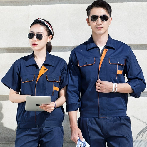 Летний тонкий износостойкий комбинезон, короткий рукав